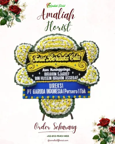 Papan Bunga Duka di Pasrujambe